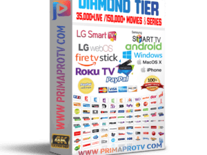 Diamond Tier 12-Month Cheap IPTV Subscription