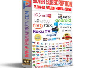 Silver Subscription 1-Month Cheap IPTV Subscription